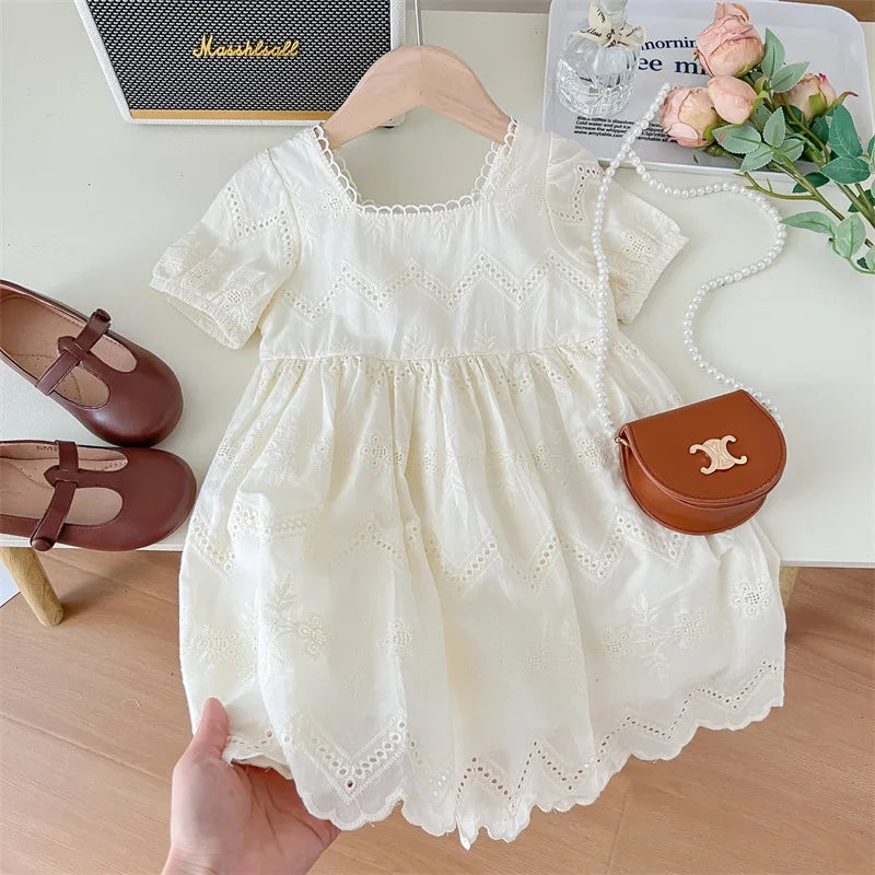 Vestido Perola de renda